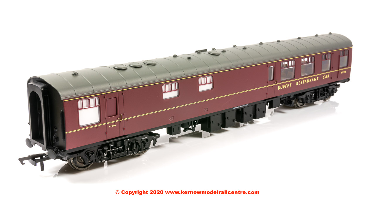 R4971 Hornby Mk1 RB Coach number W1739 in BR Maroon livery